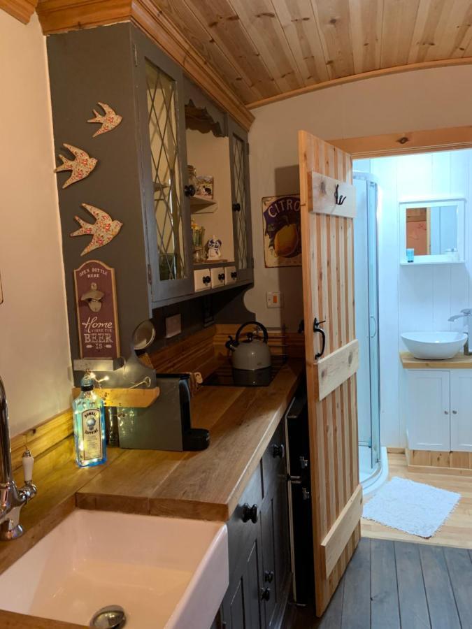 Sheepwash Shepherds Hut Bebside Eksteriør bilde