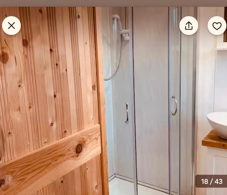 Sheepwash Shepherds Hut Bebside Eksteriør bilde